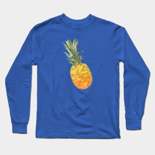 Low Poly Pineapple Long Sleeve T-Shirt